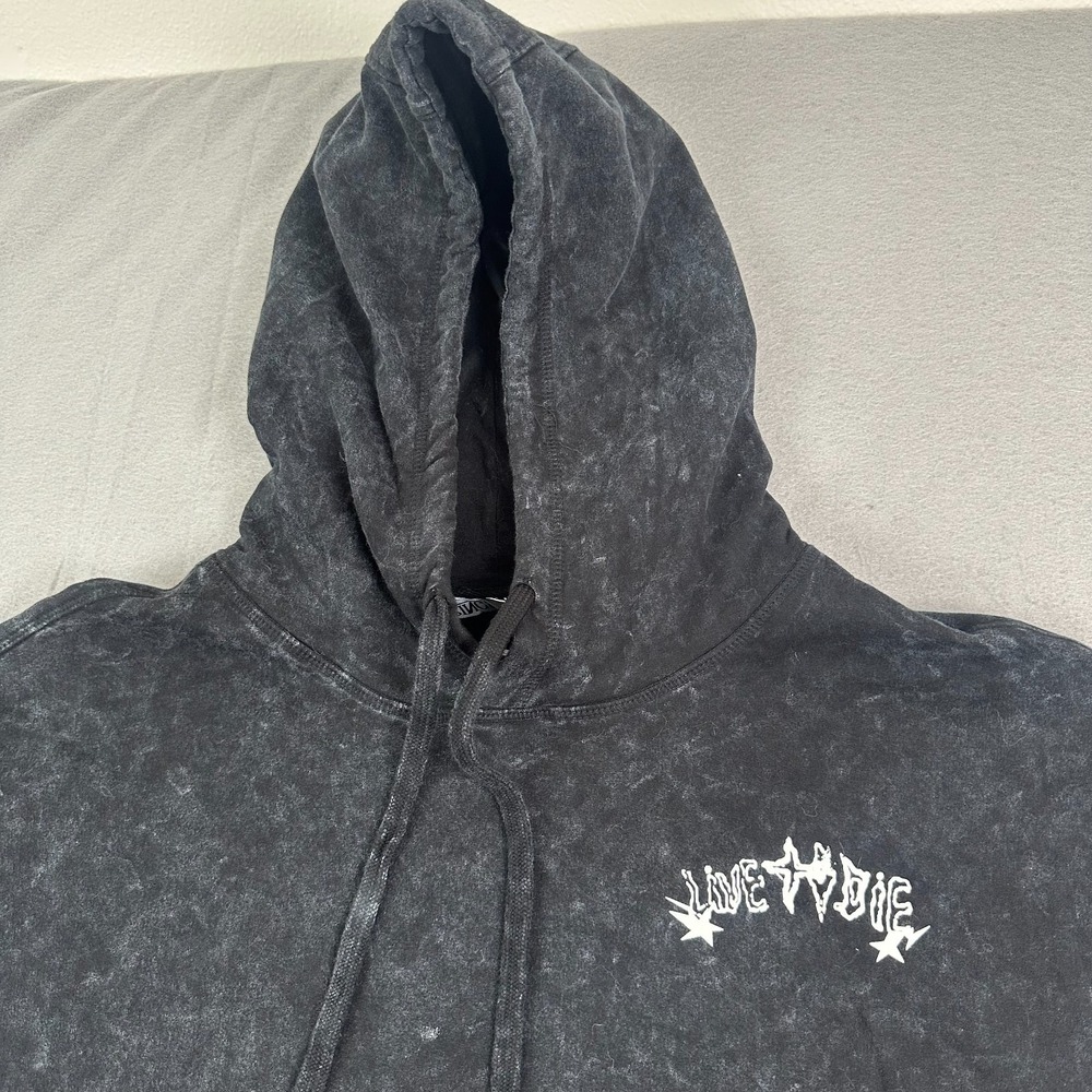 Ringspun tracksuit set Lounge Pants hoodie L Fleece flames tribal fleece Tall - Picture 4 of 16
